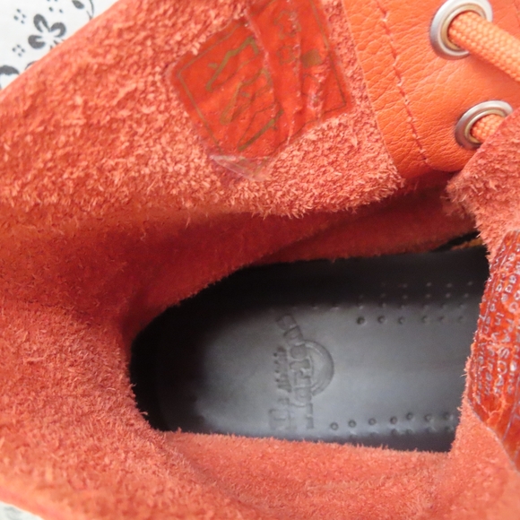 COPY - Dr Martens 1460 Pascal Smooth Orange Leather Ankle Boots RARE Discontinu… - Picture 9 of 11